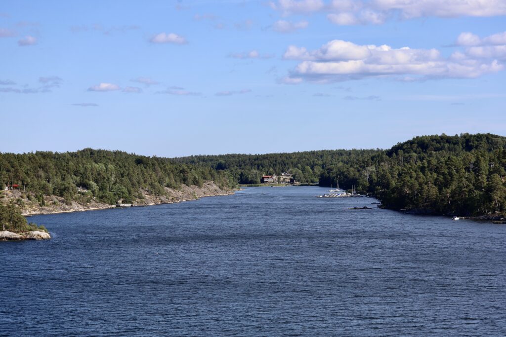 Cruising Through the Narrow Stockholm Archipelago