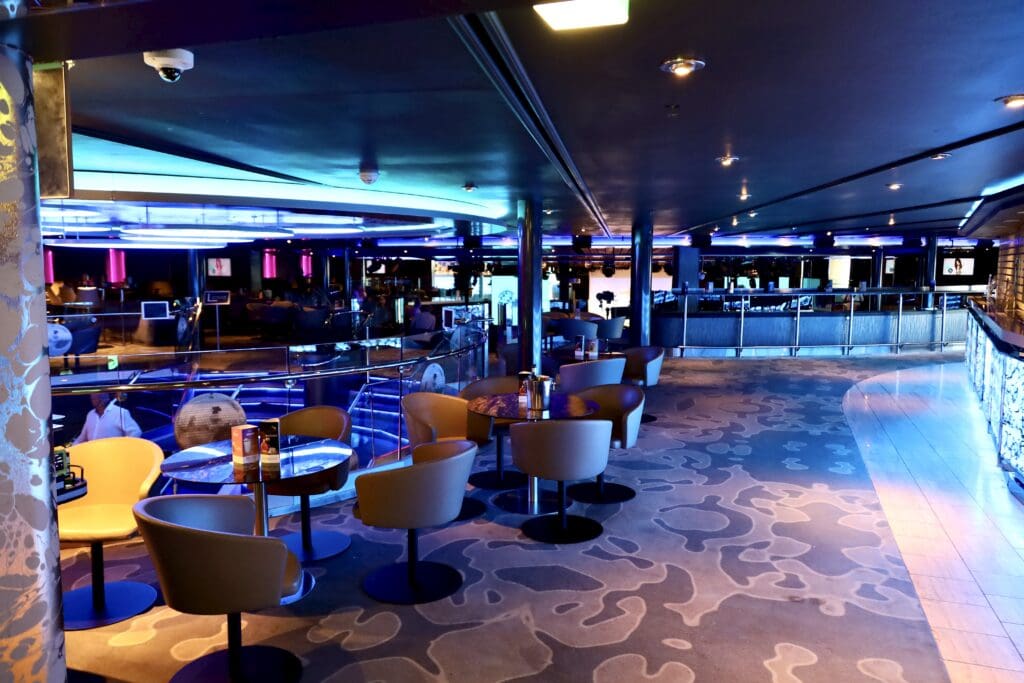 One of the Lounges on the Silja Serenade