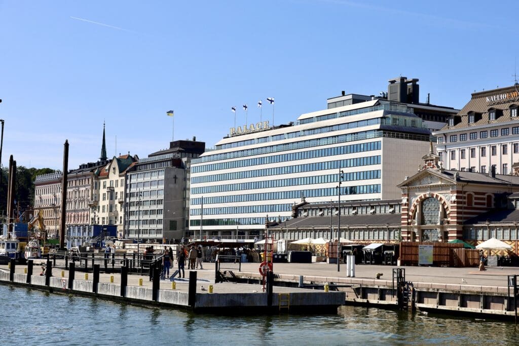 The Route from the Olympia Terminal to Market Square
