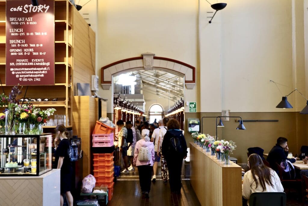 Inside Old Market Hall