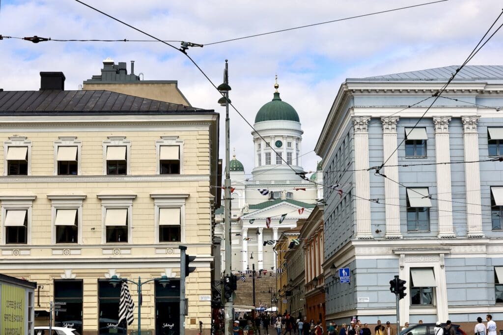 Helsinki Cathedral from Market Square