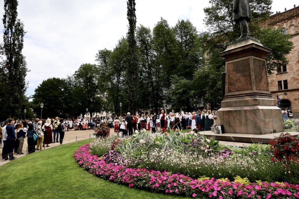 Esplanadi Park in Helsinki