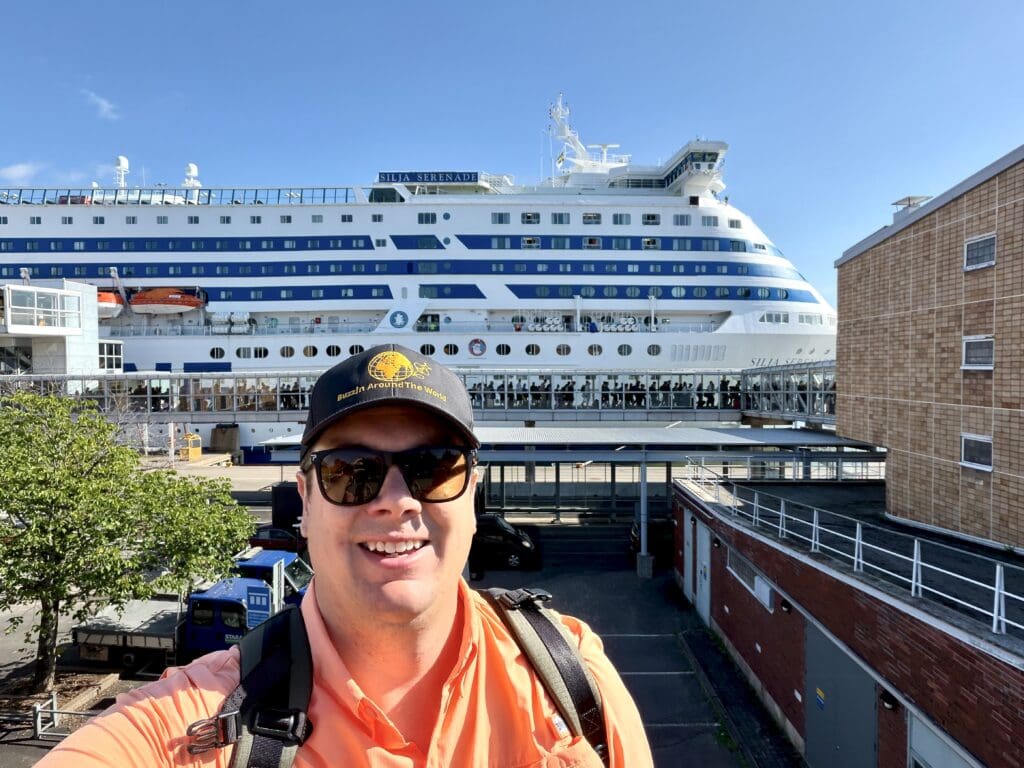 Buzz and the Tallink Silja Serenade