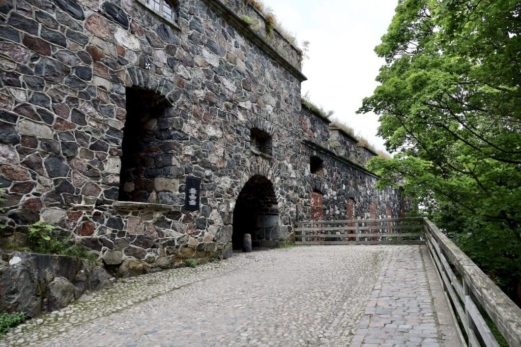 Entrance to the Tunnel at Bastion Höpken