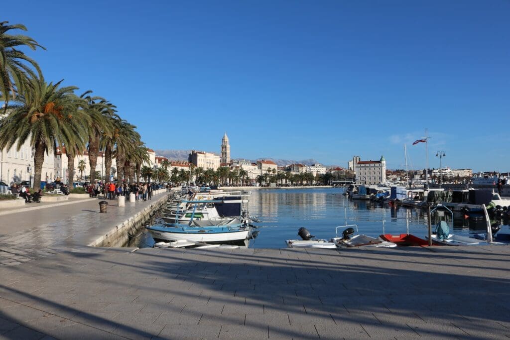 Split, Croatia from the Riva Area